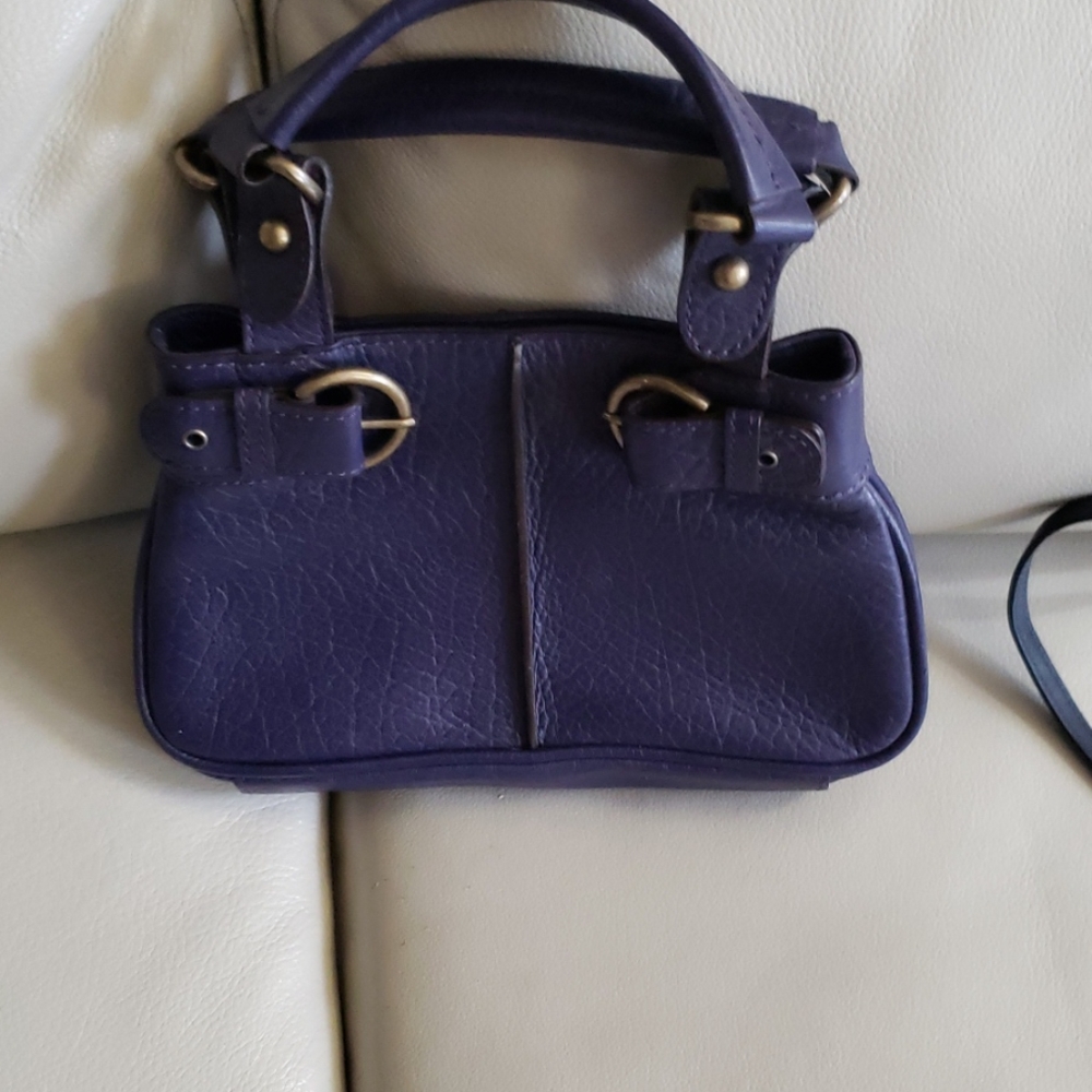 Leather handbag